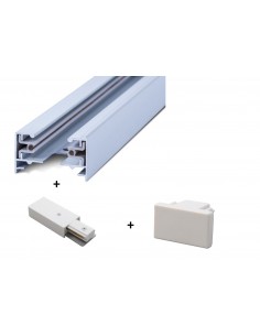 Bėgelis Track šviestuvui baltas - Premium 2m