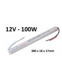 Ypač siauras 100W - 12V - LED maitinimo šaltinis