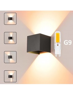 LED šviestuvas - CUBE - G9 GREY 2