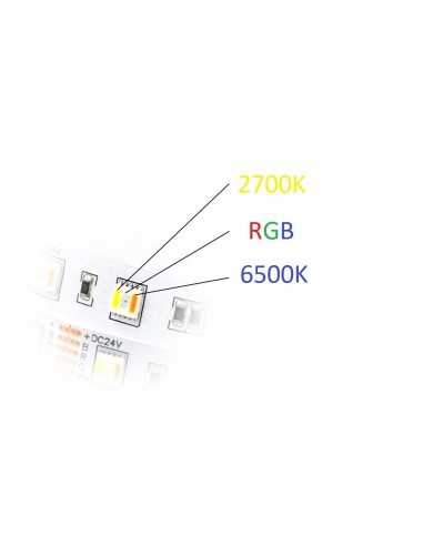 RGB+WW - 24V - 24W - IP20