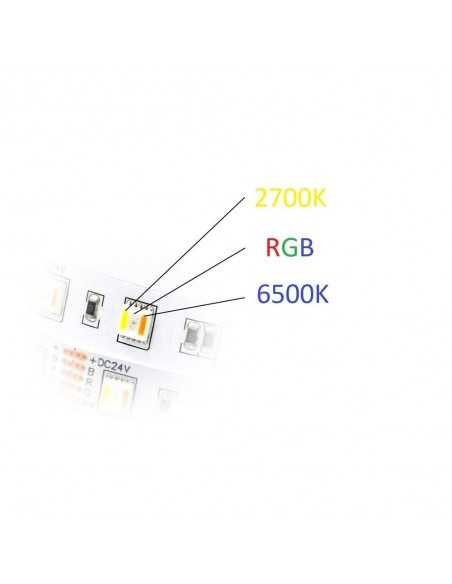 RGB+WW - 24V - 24W - IP20