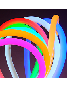 360° RGB NEON FLEX LED 20mm juosta 24V - IP67 2