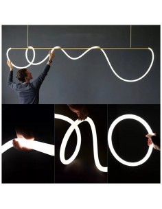 360° NEON FLEX LED JUOSTA 16mm - 24V - 3000K - IP67 2