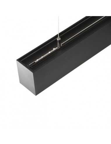 Linijinis LED šviestuvas - Linear 120cm - 40W juodas