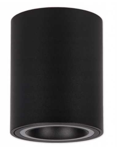 Virštinkinis LED šviestuvas - Milo Premium Black Round