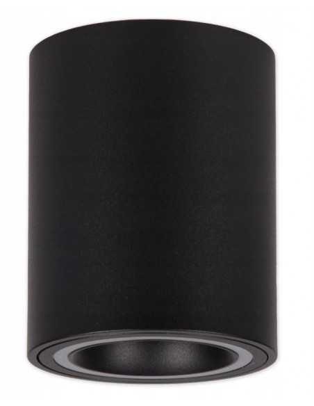 Virštinkinis LED šviestuvas - Milo Premium Black Round