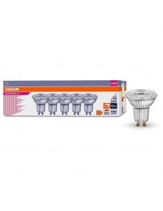 5 x OSRAM LED lemputė GU10 - 4.5W - 350lm - 36° - 4000K DIM 2
