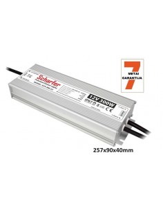 Profesionalus LED maitinimo šaltinis Scharfer 12V-300W-IP67
