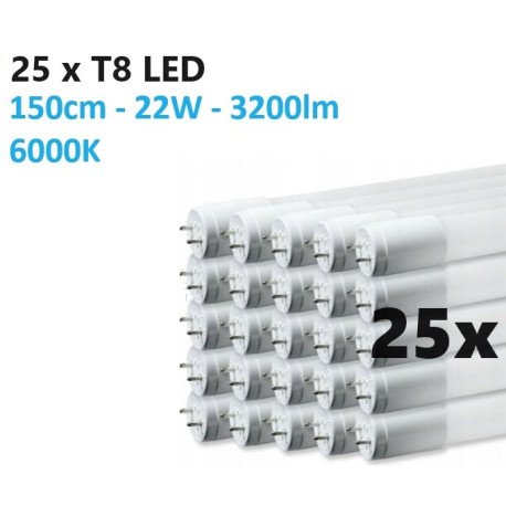 T8 LED lempa 150cm - 22W