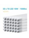 30 x T8 LED lempa 120cm - 18W - 4000K