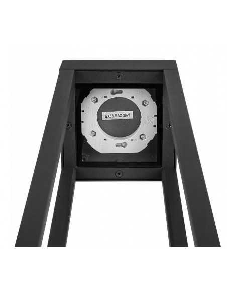 PASTATOMAS LAUKO ŠVIESTUVAS - GX53 60cm Antracit