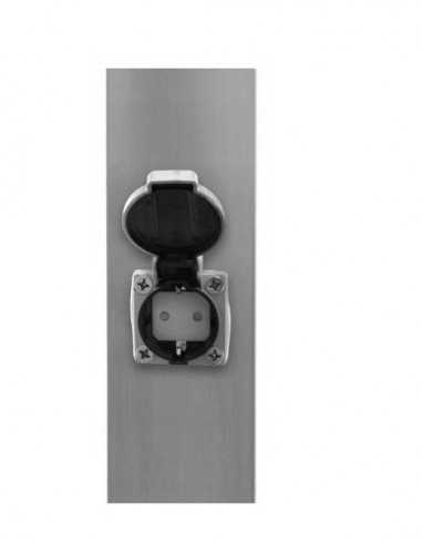 Pastatomas LED lauko šviestuvas su rozete - 65cm