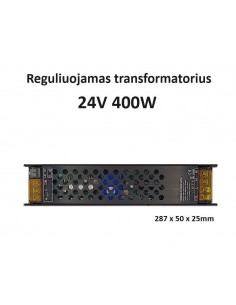 Reguliuojamas Profi LED maitinimo šaltinis 400W - 24V