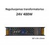 Reguliuojamas Profi LED maitinimo šaltinis 400W - 24V