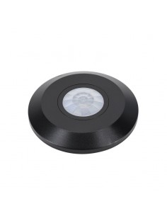 Primontuojamas plonas judesio daviklis 360° SLIM juodas