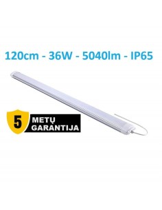 Tri-Proof LED šviestuvas 120cm - 36W - 5040lm - 4000K