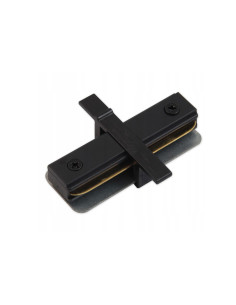 Sujungimo jungtis 1 fazės Premium bėgeliui - juoda įleidžiama