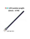 RGB LED juostos jungtis - 4 kontaktų 10mm