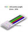 RGBW LED juostos jungtis - 5 kontaktų 12mm