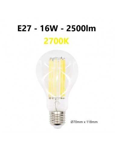 E27 filament - 14W - 2000lm - 4500k