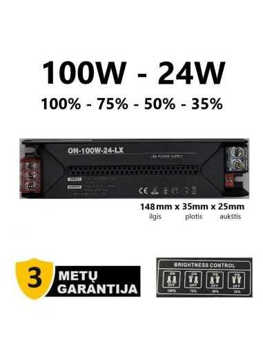 LED maitinimo šaltinis - 24V - 100W