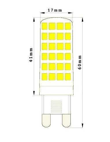 LED Lemputė G9 12W
