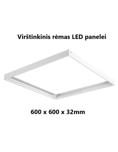 Virštinkinis rėmas armstrong LED panelei 60x60