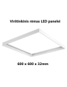 Virštinkinis rėmas armstrong LED panelei 60x60