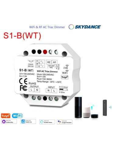 Dimmeris SKYDANCE S1-B (WT) 200W Push Dim/Wifi RF