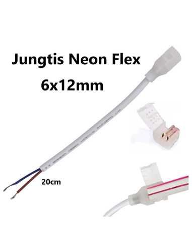 Neon Flex 6x12mm LED juostos jungtis