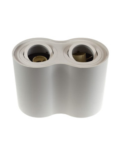 Virštinkinis LED šviestuvas - Milo 2 x GU10 baltas R XL