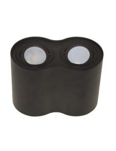 Virštinkinis LED šviestuvas - Milo 2 x GU10 juodas R XL 2