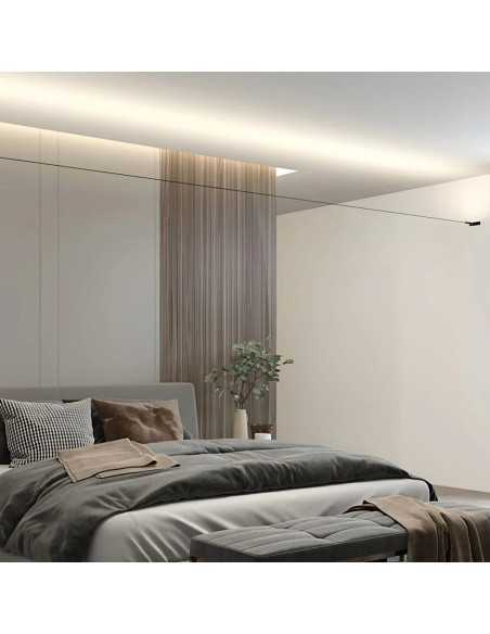 Skyline LED šviestuvas 10m - baltas