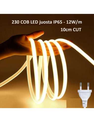 Skyline LED šviestuvas 10m - baltas