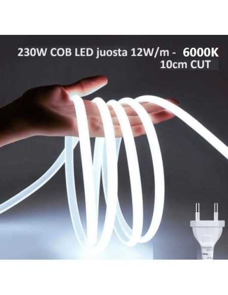 Skyline LED šviestuvas 10m - baltas