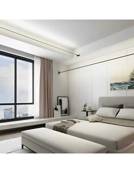 Skyline LED šviestuvas 5m - juodas