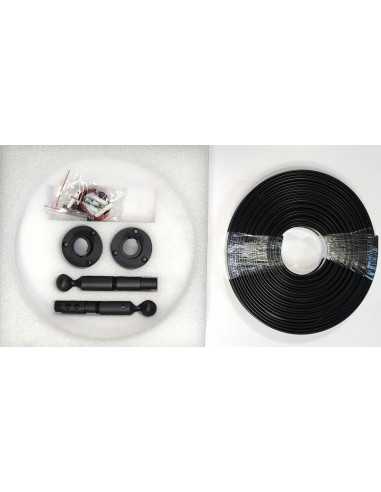 Skyline LED šviestuvas 5m - juodas