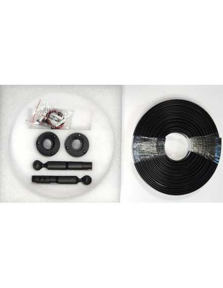 Skyline LED šviestuvas 5m - juodas