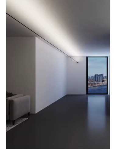 Skyline LED šviestuvas 10m - juodas