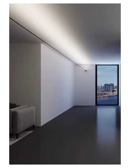 Skyline LED šviestuvas 10m - juodas