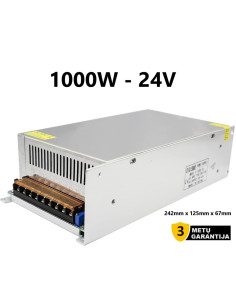 LED maitinimo šaltinis - 24V - 1000W