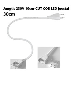 Jungtis COB LED juostai 230V IP65 - 30cm