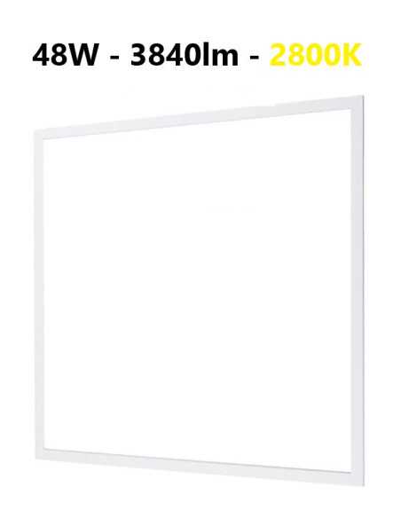 LED panelė 60x60cm - 48W - 3840lm - 2800K