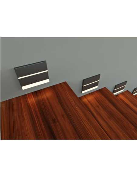 LED laiptų šviestuvas - BEMKO OS1 - WW