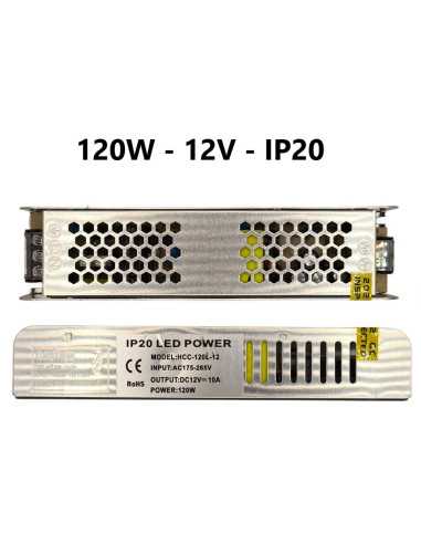 LED maitinimo šaltinis 12V - 120W www.Luxon.Lt Kaina - 17.50€