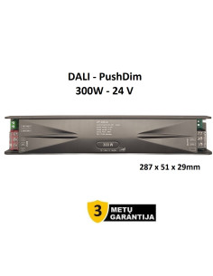 DALI-PushDim LED maitinimo šaltinis 300W -24V