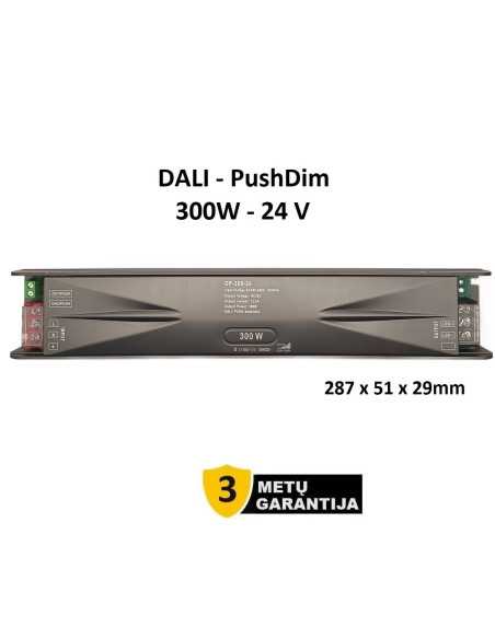 DALI-PushDim LED maitinimo šaltinis 300W -24V