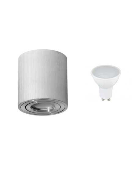 Virštinkinis LED šviestuvas - Milo sidabrinis - luxon.lt