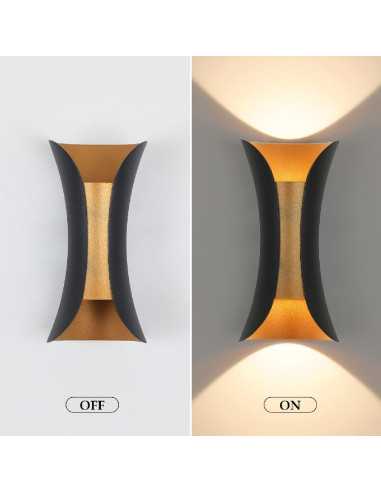 LED šviestuvas - Golden DUO - 10W - 3000K