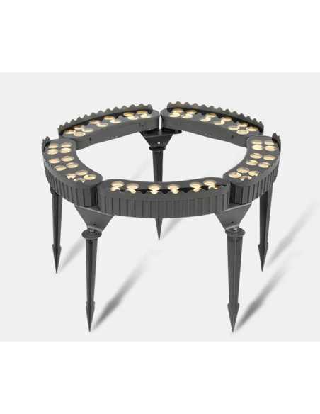 LED medžių šviestuvas 12W - 24V - 3000K - IP68